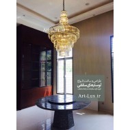 لوستر بالای میز کنسول