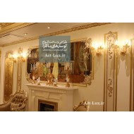 دیوارکوب 2 شعله باکارا شامپاینی