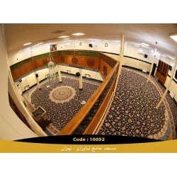 فرش زمینه مشکی بزرگ مسجدی فرش زمینه مشکی بزرگ مسجدی