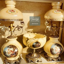 چراغ لاکچری برنزی چراغ لاکچری برنزی