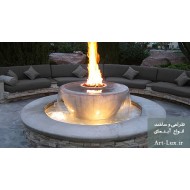 آبنمای مدرن سنگی