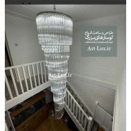 لوستر راه پله کریستالی آلفرد