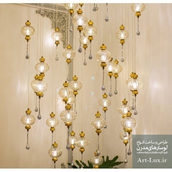 لوستر آویز ژاپنی