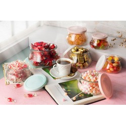 کاسه سنتی درب دار شیشه ای کاسه سنتی درب دار شیشه ای