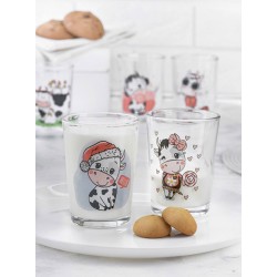 لیوان شیر طرح کودک