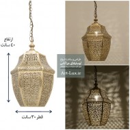 چراغ مراکشی طرح اطلس چراغ مراکشی طرح اطلس