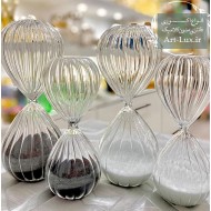 ساعت شنی شیشه ای ساعت شنی شیشه ای