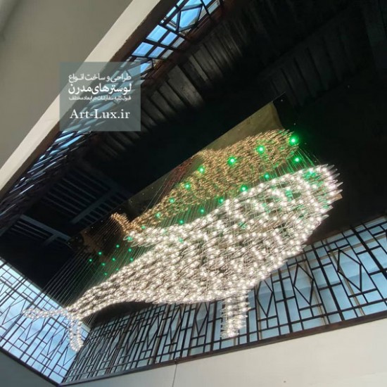 لوستر طرح نهنگ دریایی