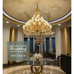 لوستر باکارات بزرگ برای لابی لوستر باکارات بزرگ برای لابی