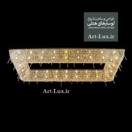 لوستر رینگی مستطیلی سقفی