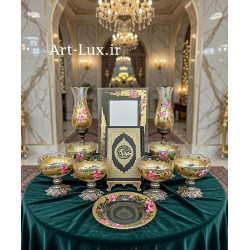 سفره هفت سین دست ساز شیشه ای