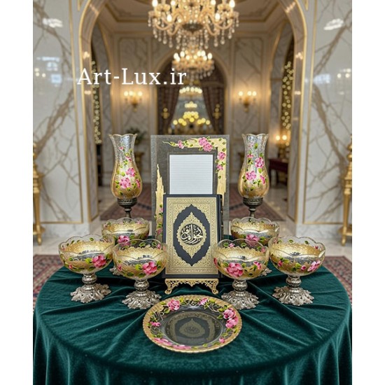سفره هفت سین دست ساز شیشه ای سفره هفت سین دست ساز شیشه ای