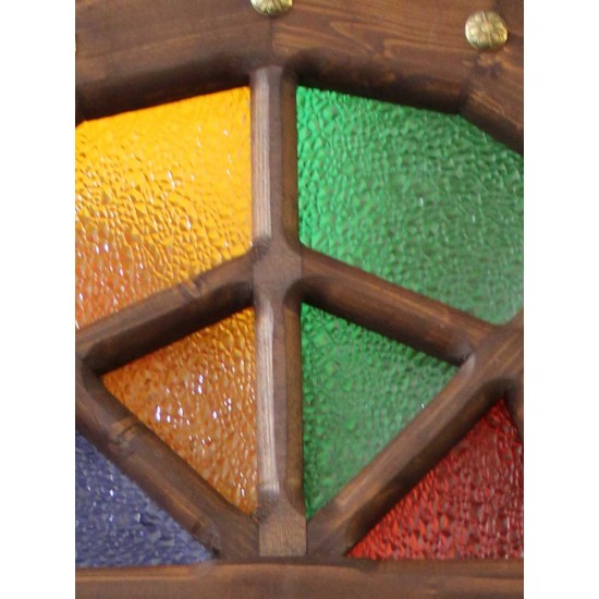 آینه پنجره چوبی سنتی 968