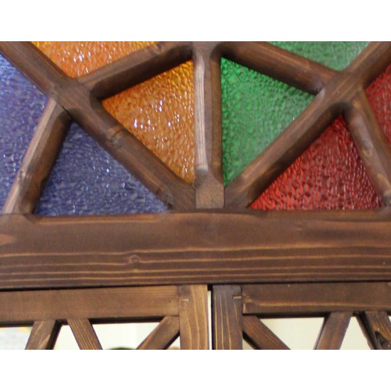آینه پنجره چوبی سنتی 968