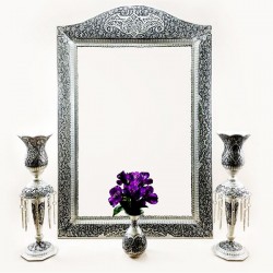 آينه و لاله نقره گل و مرغ آينه و لاله نقره گل و مرغ