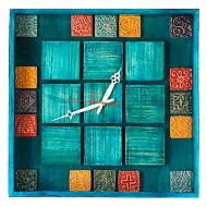 ساعت دیواری چوبی رنگی 3807 ساعت دیواری چوبی رنگی 3807