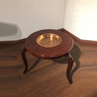 میز کنار مبلی مسی دار میز کنار مبلی مسی دار