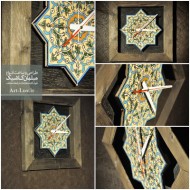 ساعت دیواری چوبی سنتی 3914 ساعت دیواری چوبی سنتی 3914