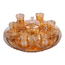 سرویس چای خوری طلایی سرویس چای خوری طلایی