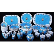 سرویس چینی فیروزه ای شاه عباسی سرویس چینی فیروزه ای شاه عباسی