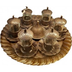 سرویس چای خوری ترک برنزی