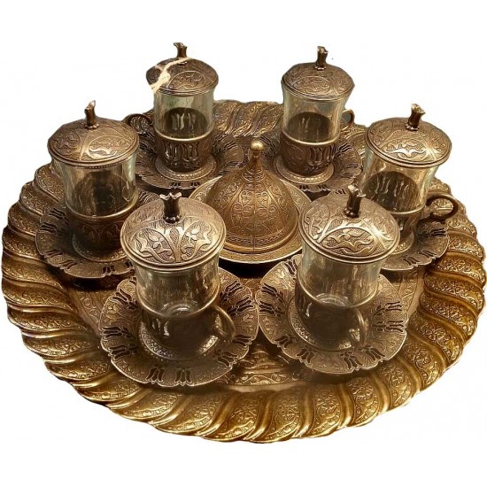 سرویس چای خوری ترک برنزی
