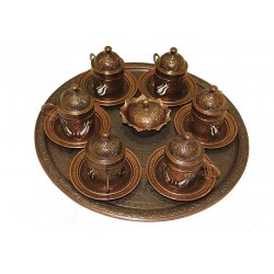 سرویس چای خوری ترک قرمز