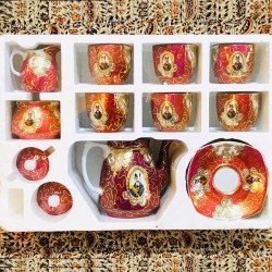 سرویس چای خوری چینی شاه عباسی سرویس چای خوری چینی شاه عباسی