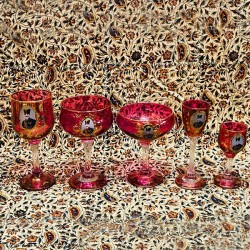 گیلاس شاه عباسی قرمز تپل 1083