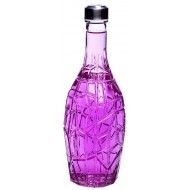 بطری شیشه ای بزرگ رنگی خشتی