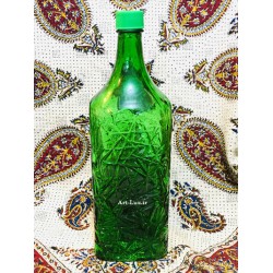 بطری رنگی شیشه ای سبز بطری رنگی شیشه ای سبز