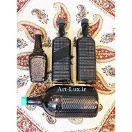 بطری شیشه ای قهوه ای بطری شیشه ای قهوه ای