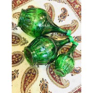 بطري خمره ای رنگي شیشه ای بطري خمره ای رنگي شیشه ای