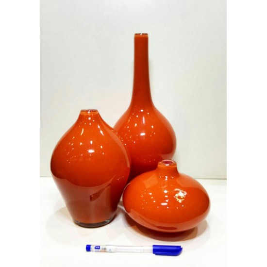 گلدان سالونگ نارنجی 3 پوست