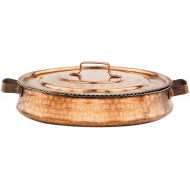 ماهیتابه مسی لب کنگره