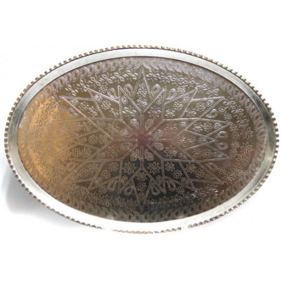 سینی مسی بیضی