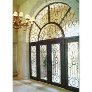 در ورودی آهنی فرفورژه روزیتا در ورودی آهنی فرفورژه روزیتا