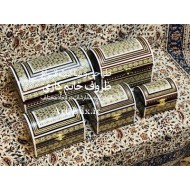 جعبه جواهرات خاتم کاری