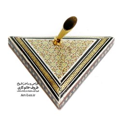 جا خودکاری مثلثی خاتم کاری جا خودکاری مثلثی خاتم کاری