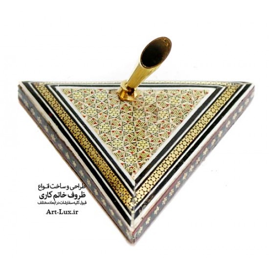 جا خودکاری مثلثی خاتم کاری