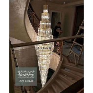 لوستر راه پله دوبلکس ژینوس لوستر راه پله دوبلکس ژینوس