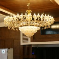 لوستر لابی 60 شاخه کولئوس لوستر لابی 60 شاخه کولئوس