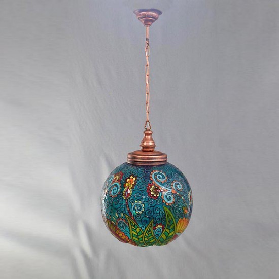 لوستر آویز طرح غنچه