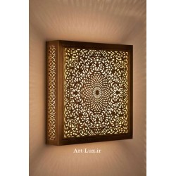 دیوارکوب مراکشی مربعی دیوارکوب مراکشی مربعی