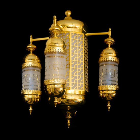 لوستر مراکشی 4 شاخه