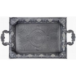 سینی چای خوری پیوتر طنابی سینی چای خوری پیوتر طنابی