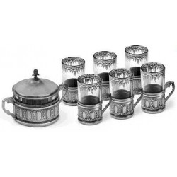 سرویس چای خوری پیوتر نیلوفر سرویس چای خوری پیوتر نیلوفر