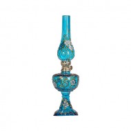 چراغ گرد سوز فیروزه ای