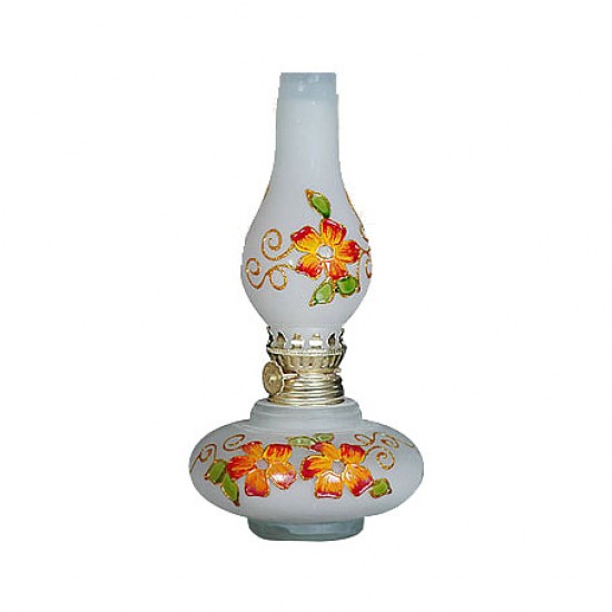 چراغ مات نفتی نارنجی