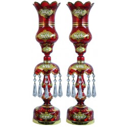 شمعدان طرح چک قرمز